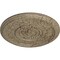 Ekena Millwork Marseille Ceiling Medallion (Fits Canopies up to 4 1/4"), 16 1/8"OD x 5/8"P, Gobi Desert Crackle CM16MAGDC - alternate 2